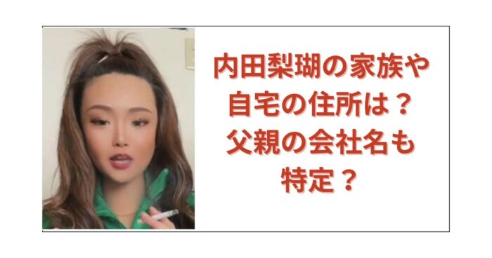 内田梨瑚の家族や自宅の住所は？父親の会社名も特定？ | saiko